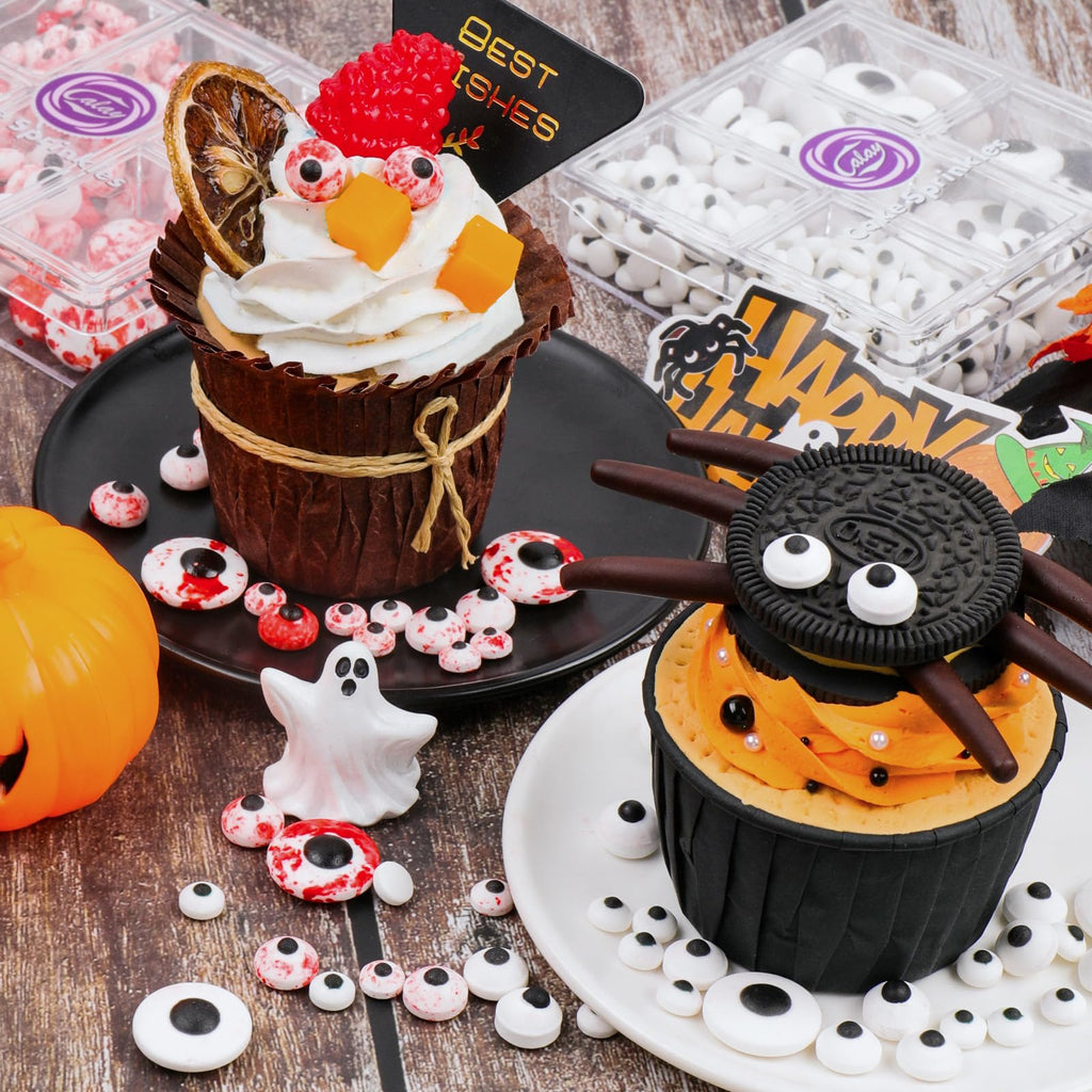 Halloween Candy Eyes Edible Eyeball Sprinkles 4.6oz
