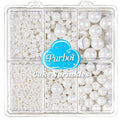 Multi Size Edible Sugar Pearls 4.6oz