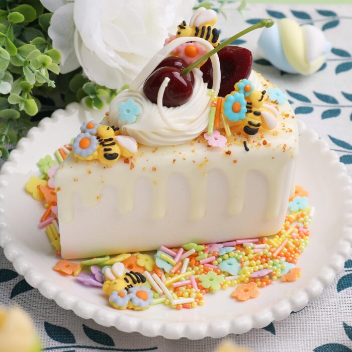 Floral Garden Flower Bee Sprinkles 4.6oz