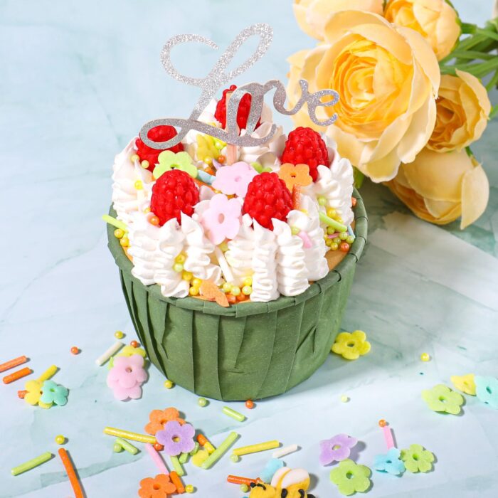 Floral Garden Flower Bee Sprinkles 4.6oz