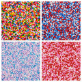 【3-pack】Nonpareils Sprinkles 4 Themes Mix 4.6oz*3