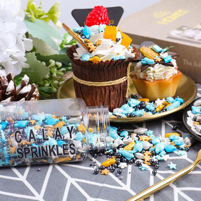 Galaxy Rocket Planet Star Edible Sprinkles 4.6oz
