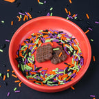 Halloween Jimmies Sprinkles Mix Black Orange Purple Green 4.6oz