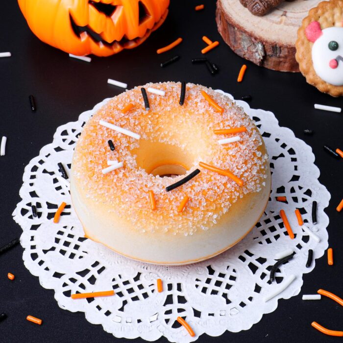 Halloween Jimmies Sprinkles Black Orange Purple White 3.53oz