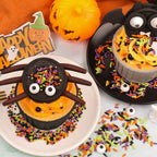Halloween Eyeball Pumpkin Sprinkles Mix 8oz