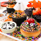 Halloween Pumpkin Ghost Spider Sprinkles Mix 6.53oz