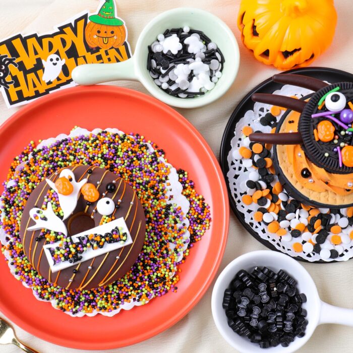 Halloween Pumpkin Ghost Spider Sprinkles Mix 6.53oz