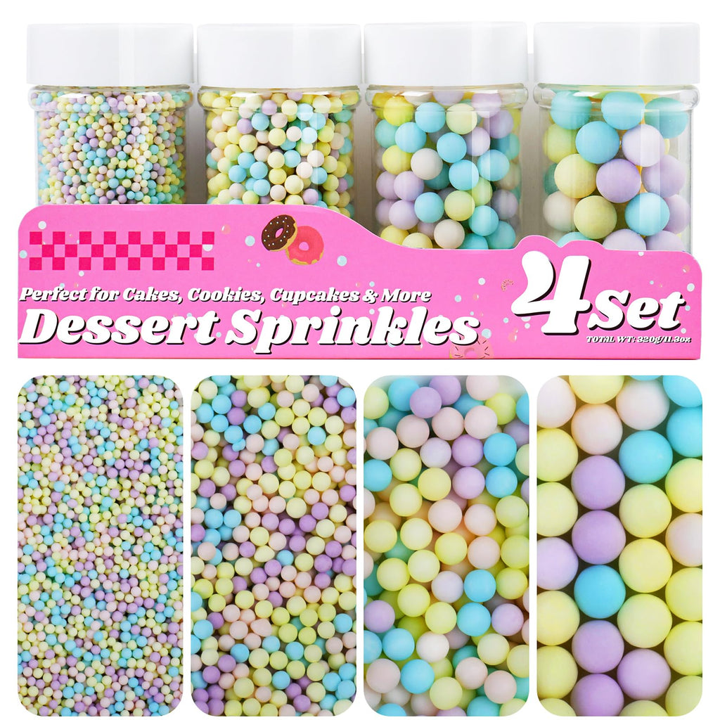 Pastel Pearl Sprinkles Easter Spring 11.3oz