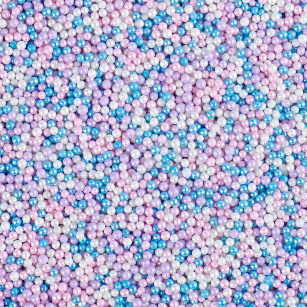 Mermaid Pastel Edible 2mm Sprinkles 3.9oz
