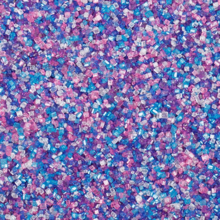Mermaid Sanding Sugar Sprinkles Purple Pink Blue White 4.6oz