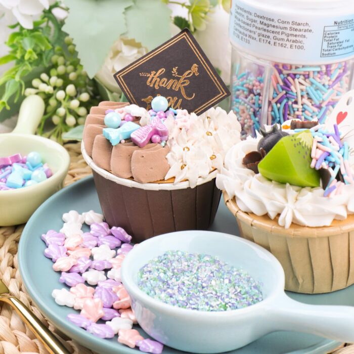 Mermaid Pastel Seashell Sprinkles Mix 7.3oz