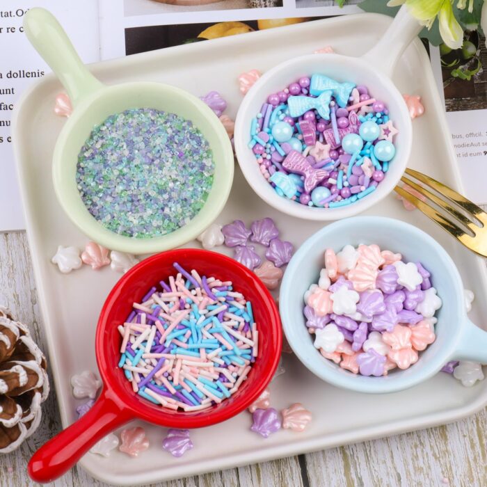 Mermaid Pastel Seashell Sprinkles Mix 7.3oz