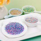 Pastel Rainbow Sanding Sugar Pink Blue Yellow Green 4.6oz