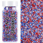 Patriotic Sanding Sugar Crystals 4.6oz