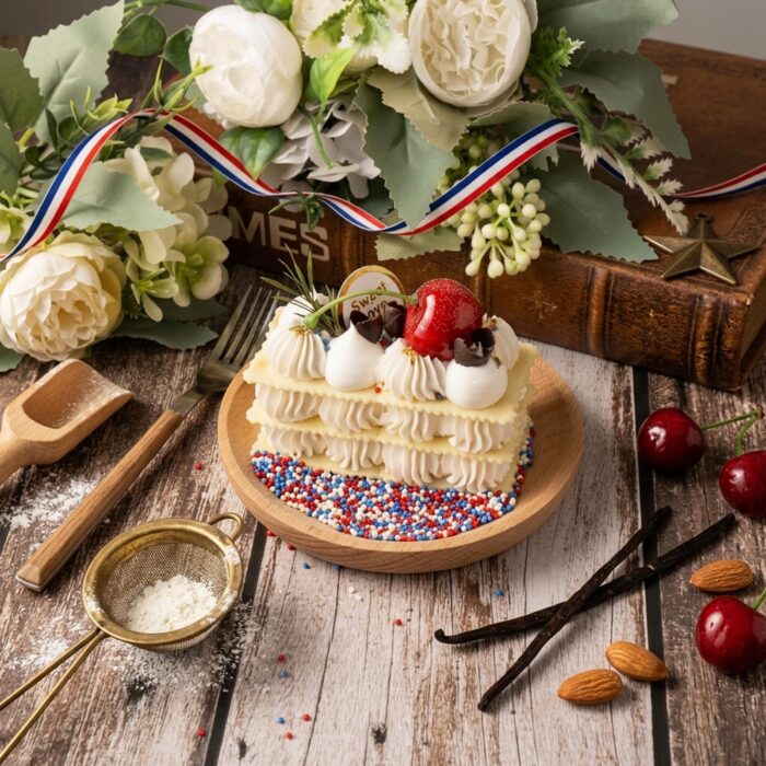 Patriotic Red White Blue Nonpareils Sprinkles 4.6oz
