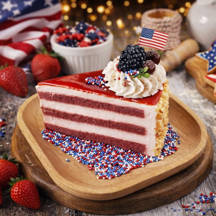Patriotic Red White Blue Nonpareils Sprinkles 4.6oz