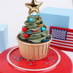 【5-piece set】Patriotic Red White Blue Sprinkles 6.5oz*5