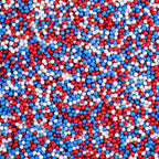 【3-pack】Nonpareils Sprinkles 4 Themes Mix 4.6oz*3