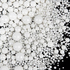 Multi Size White Pearl Sprinkles 7.8oz