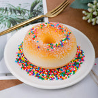 【5-piece set】Rainbow Nonpareils Sprinkles 5 Colors 4.6oz*5