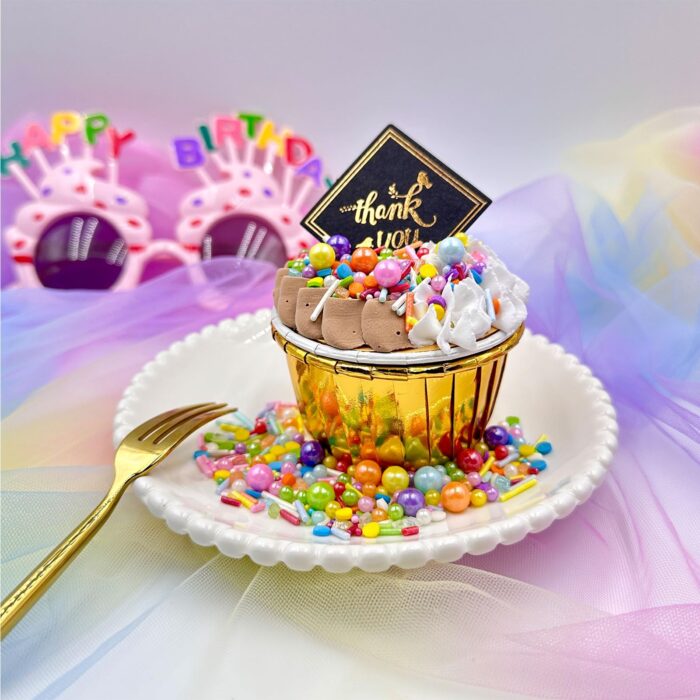 Rainbow Jimmies Pearl Confetti Sprinkles 4.6oz