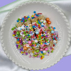 Rainbow Jimmies Pearl Confetti Sprinkles 4.6oz