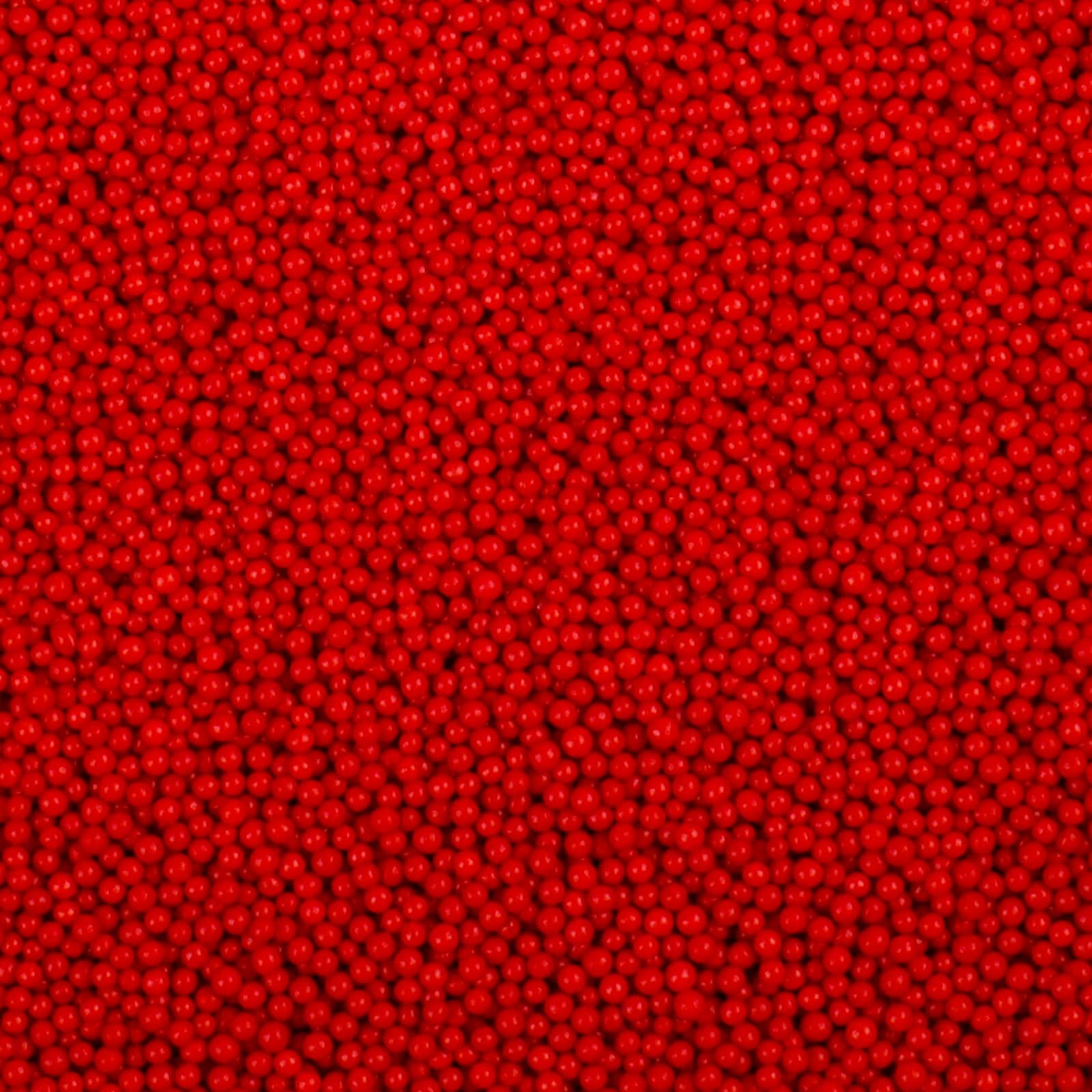 【3-pack】2mm Nonpareils Sprinkles Red Blue White Gold 4.6oz*3