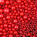 【3-pack】Sugar Pearls Red Blue White Gold 4.6oz*3