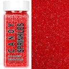 【3-pack】Metallic Sanding Sugar Red Blue White Gold 4.6oz*3