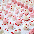 Red Heart Edible Sprinkles Decorations 3.53oz