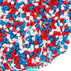 Red White Blue Patriotic Sprinkles 4.6oz