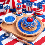 Red White Blue Patriotic Sugar Sprinkles 11.3oz