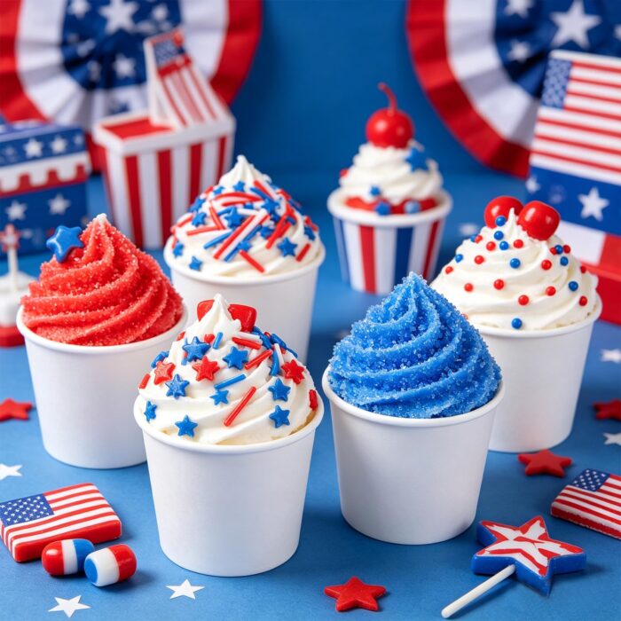 Red White Blue Patriotic Sugar Sprinkles 11.3oz