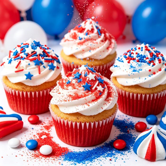 Red White Blue Patriotic Sugar Sprinkles 11.3oz