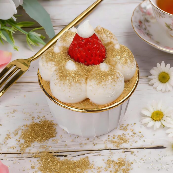 Sanding Sugar Sprinkles Silver Gold White Black 7.8oz
