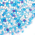 Winter Snowflake Sprinkles Blue White 4.6oz