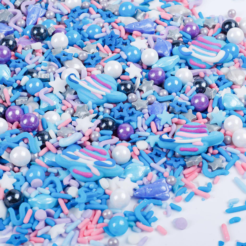 Space Rocket Planet Star Sprinkles Mix 4.6oz