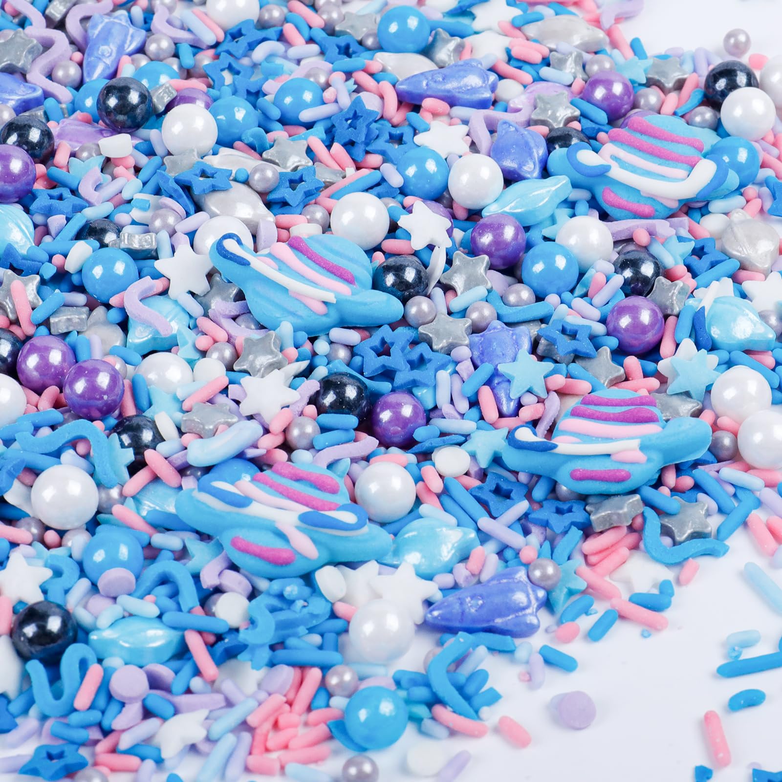 Space Rocket Planet Star Sprinkles Mix 4.6oz