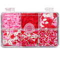 Valentine’s Red Pink Heart Sprinkles 6.53oz