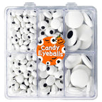 【5-piece set】Candy Eyes Edible Eyeball Sprinkles  4.6oz*5