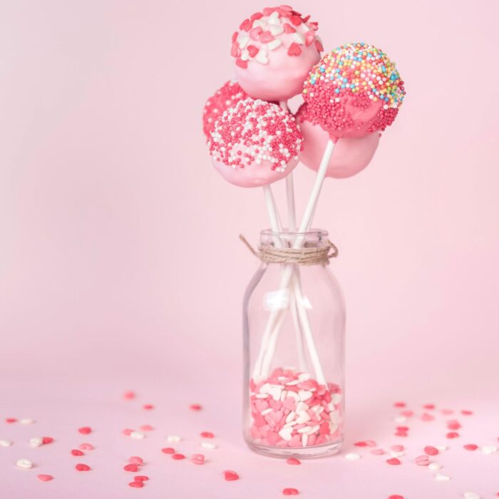 Valentine’s Hearts Jimmies Pearl Sprinkles Mix 4.6oz