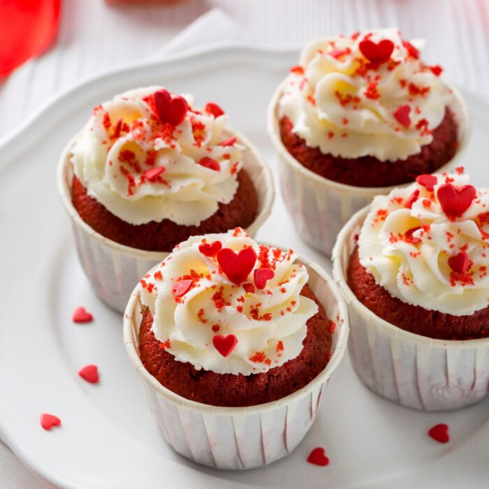 Valentine’s Hearts Jimmies Pearl Sprinkles Mix 4.6oz