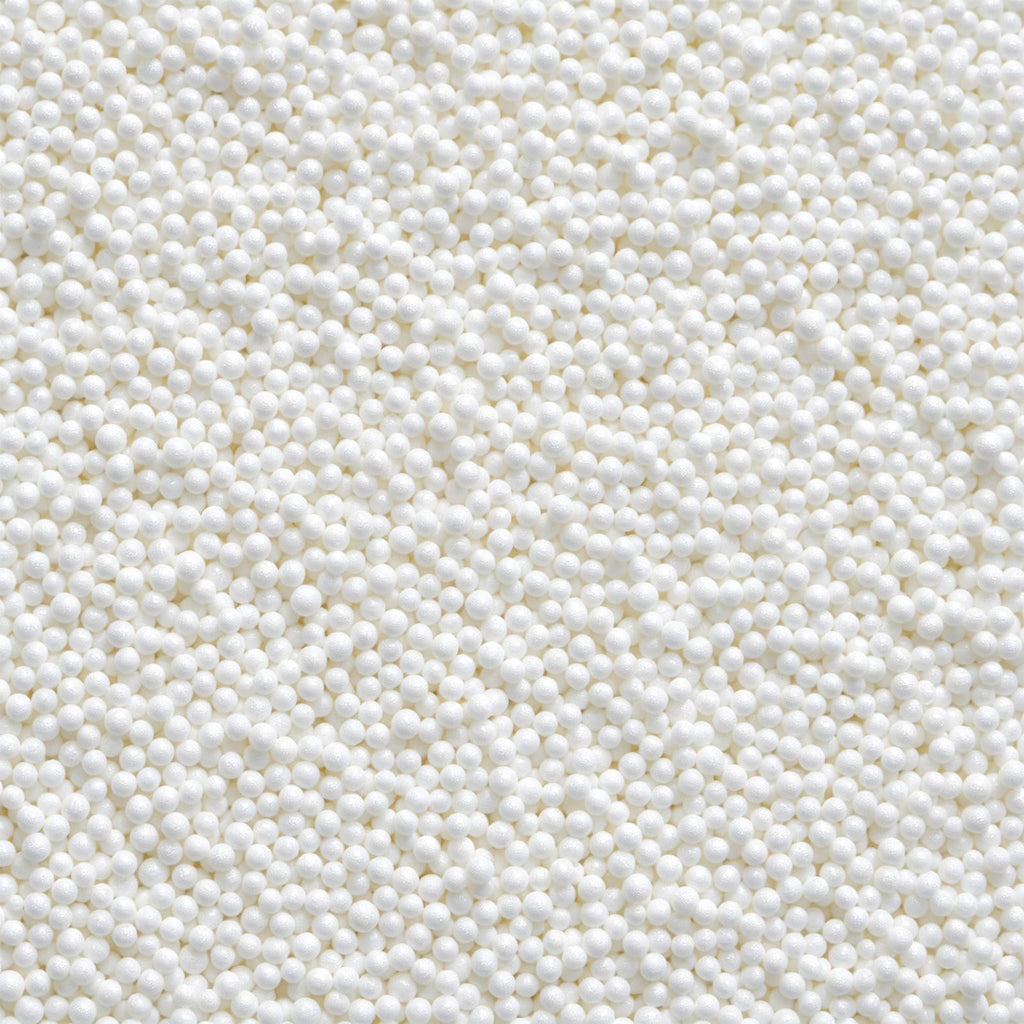 White Nonpareils Sprinkles 2mm 4.6oz