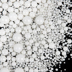 【5-piece set】White Sugar Pearls Edible Sprinkles 4.6oz*5