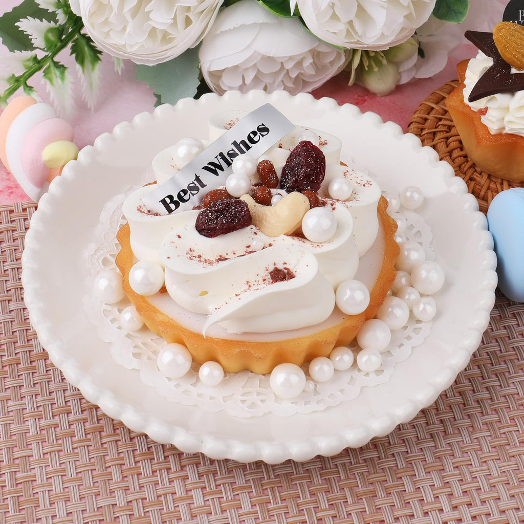 【5-piece set】White Sugar Pearls 5 Sizes Mix 4.6oz*5