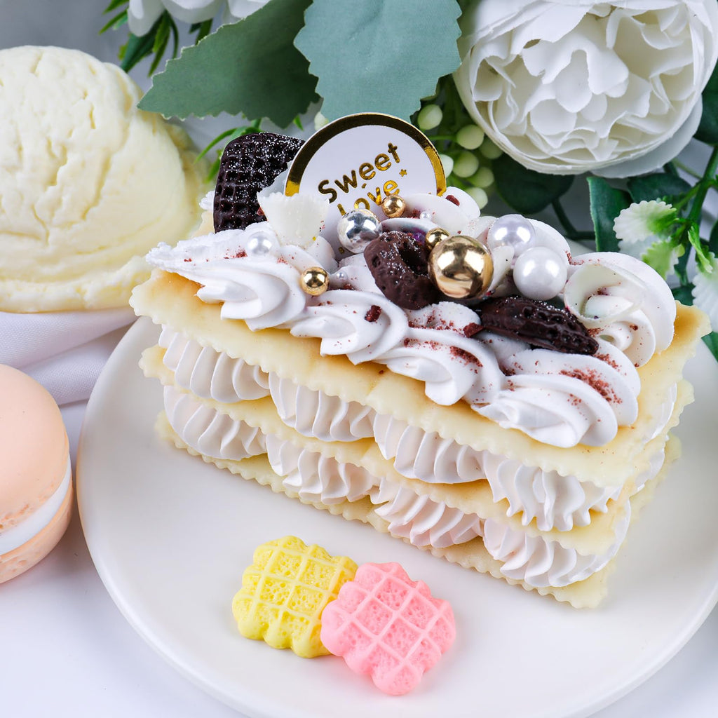 【5-piece set】White Sugar Pearls 5 Sizes Mix 4.6oz*5