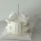 【5-piece set】White Sugar Pearls Edible Sprinkles 4.6oz*5
