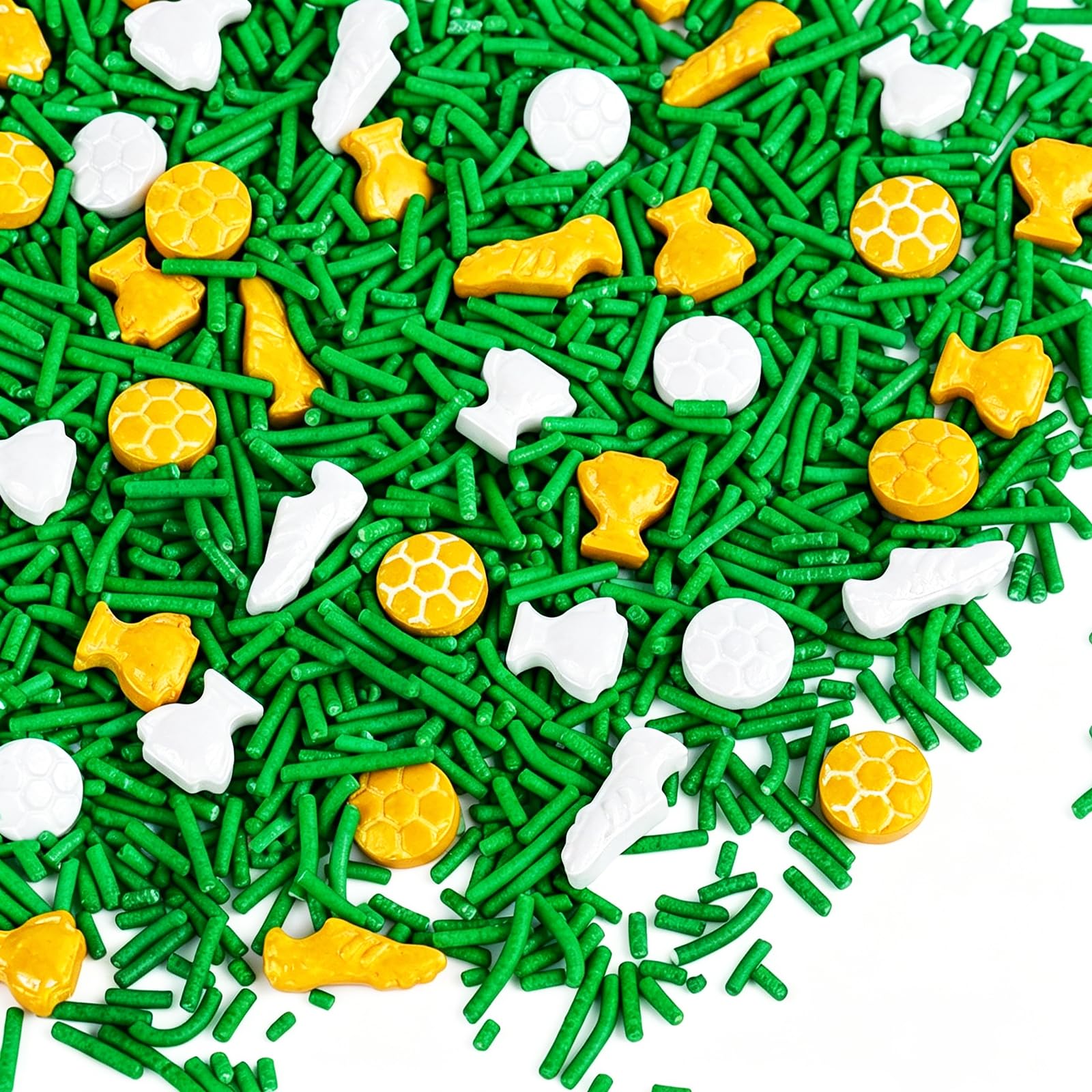 【3-Pack】World Cup Soccer Sprinkles Mix – 4 Themes 3.5oz*3