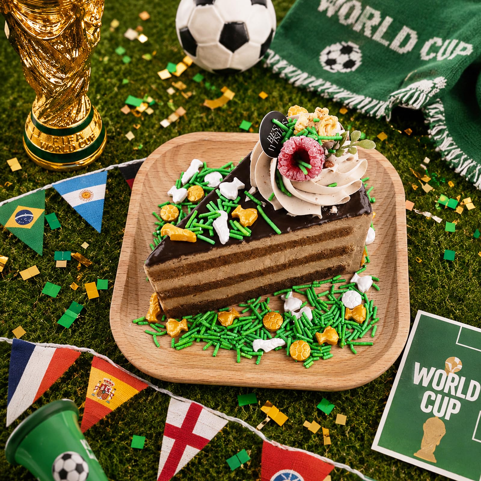 【3-Pack】World Cup Soccer Sprinkles Mix – 4 Themes 3.5oz*3