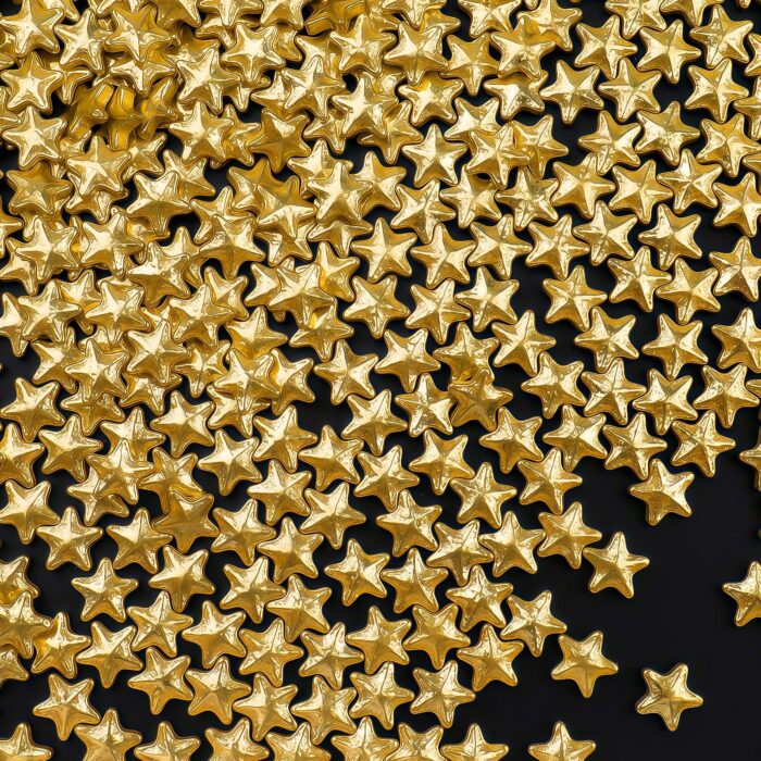 Gold Star Sprinkles Metallic 4.6oz